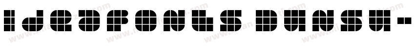 IdeaFonts DunSu字体转换